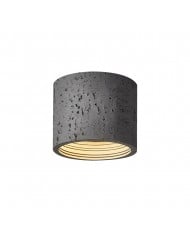 Witte ronde houten plafondlamp HL828 Witte ronde houten plafondlamp HL828