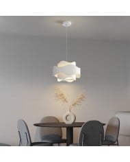 Vinatge Lotus Leaf Tyg Pendellampa HL639 Vinatge Lotus Leaf Tyg Pendellampa HL639