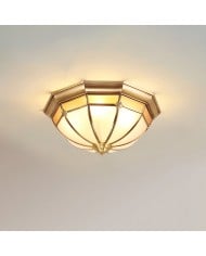 Geléformad taklampa i glas HL556 Geléformad taklampa i glas HL556