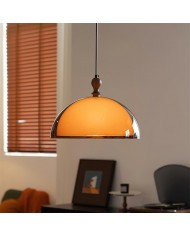 Moderne eenvoudige crèmekleurige gladde kleine hanglamp HL451