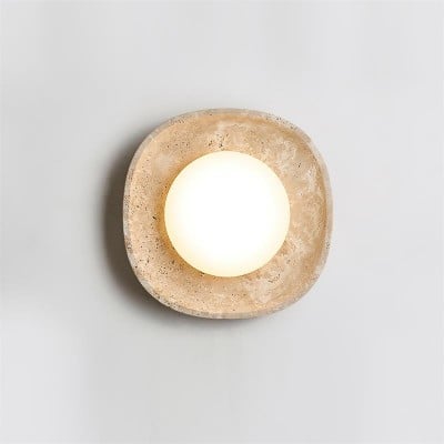 Japanse stijl Wabi-Sabi stenen wandlamp HL442