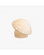 Geometrisk lampfot glasklotbordslampa HL523