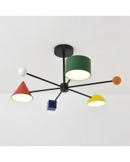 Europese vintage stijl plafondlamp van hars voor slaapkamer HL447 Europese vintage stijl plafondlamp van hars voor slaapkamer HL447