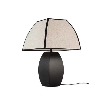 Retro Metal Mushroom Fabric Table Lamp HL554 Retro Metal Mushroom Fabric Table Lamp HL554