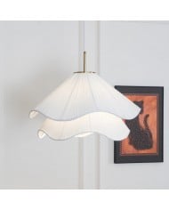 Creatieve Japanse minimalistische zijden hanglamp voor restaurant HL564