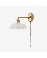 Creatieve crèmekleurige stijl draaibare wandlamp met zwenkarm HL609 Creatieve crèmekleurige stijl draaibare wandlamp met zwenkarm HL609