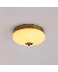 Lampada da soffitto ultrasottile in stile minimalista Disc Cream HL608