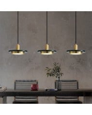 Retro Kastanje Stoffen Hanglamp HL495 Retro Kastanje Stoffen Hanglamp HL495