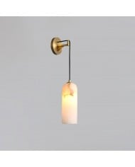 Lámpara de pared de latón de lujo con luz simple nórdica HL687 Lámpara de pared de latón de lujo con luz simple nórdica HL687