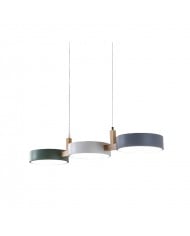 Lámpara colgante de disco con forma de calabaza Bauhaus HL283 Lámpara colgante de disco con forma de calabaza Bauhaus HL283