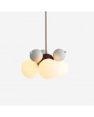 Moerbei Zijden Lantaarn Hanglamp HL680