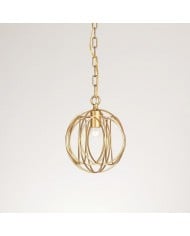 Halvcirkulär metall taklampa HL658