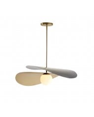 Franse elegante glazen bolvormige kroonluchter HL813