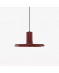 Lámpara colgante retro de pétalos verdes HL600