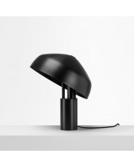 Lampada da tavolo in legno in tessuto plissettato retrò nordico per camera da letto HL482