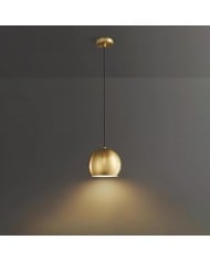 Scandinavische cilindervormige ovale glazen hanglamp HL479