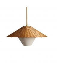 Lámpara colgante estilo farol con rayas nórdicas HL521 Lámpara colgante estilo farol con rayas nórdicas HL521