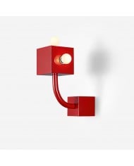 Postmodern mässingsglasvägglampa HL790 Postmodern mässingsglasvägglampa HL790