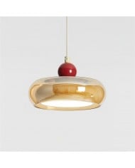 Enkel vit blomma hänglampa HL431 Enkel vit blomma hänglampa HL431