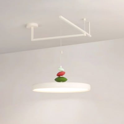 Swing Arm Stone Pendant Light HL906 Swing Arm Stone Pendant Light HL906