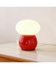 Red Tubular Table Lamp Suitable For Bedroom HL902 Red Tubular Table Lamp Suitable For Bedroom HL902