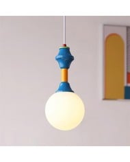 Moderne Kürbiskugel-Pendelleuchte HL725