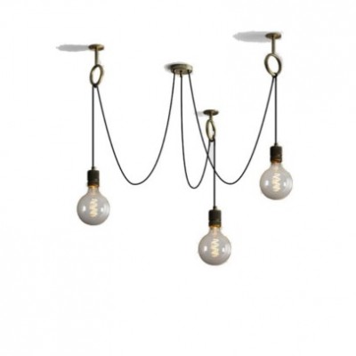 lampadario industriale ragno