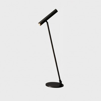 Lámpara de pie LED ajustable de latón minimalista moderna HL882