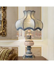 Minimalistische houten statief tafellamp HL879