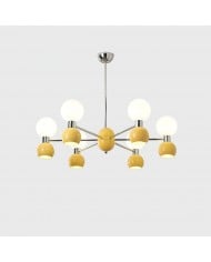 Lámpara de araña vintage con forma de globo de caramelo HL846