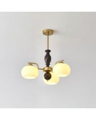 Żyrandol szklany Nordic Garden Flower HL839 Żyrandol szklany Nordic Garden Flower HL839