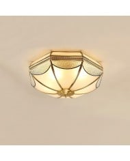 Vintage kremowa lampa sufitowa Eggshell Wave HL831 Vintage kremowa lampa sufitowa Eggshell Wave HL831