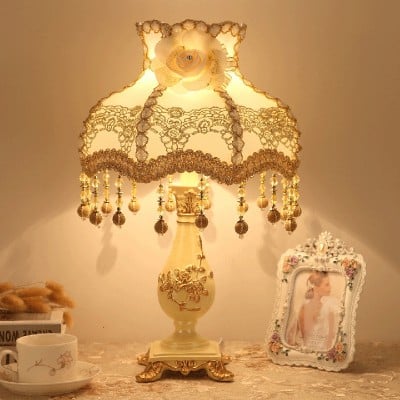 Vase Palace Resin Fabric Table Lamp HL870 Vase Palace Resin Fabric Table Lamp HL870
