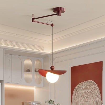 Simple Adjustable Metal Swing Arm Pendant Lamp HL990 Simple Adjustable Metal Swing Arm Pendant Lamp HL990