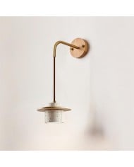 Nowoczesna minimalistyczna elegancja złota lampa ścienna HL982