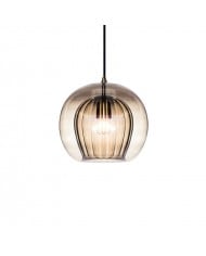 Romantisk hängande lampa i handblåst glas med blomblad HL47 Romantisk hängande lampa i handblåst glas med blomblad HL47