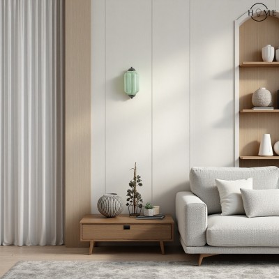 Applique murale encastrée rétro en verre Eloise Long Pumpkin HL951