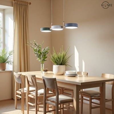 Nordic Modern Simple Macaron 3 Head Pendant Lamp HL683 Nordic Modern Simple Macaron 3 Head Pendant Lamp HL683