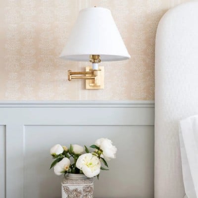 Swing Arm Lamp - Brass Joint & 360° Rotatable HL1017 Swing Arm Lamp - Brass Joint & 360° Rotatable HL1017