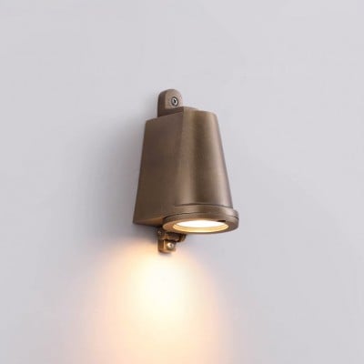 Bluebell Mässing Utomhus Regntät Vägglampa HL1037