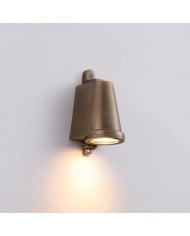 Aplique de Pared de Madera de Travertino - Luz LED Giratoria HL1052 Aplique de Pared de Madera de Travertino - Luz LED Giratoria HL1052