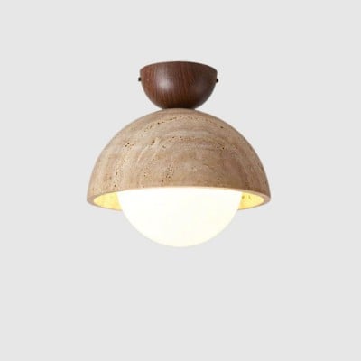 Japanese Wooden Inverted Ceiling Light HL884 Japanese Wooden Inverted Ceiling Light HL884
