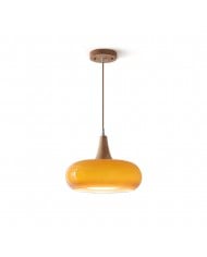 Lampa wisząca Bauhaus Design Orange Disc HL1055