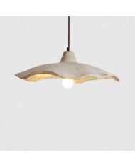 Lámpara colgante de lujo con forma de cilindro de alabastro HL1059