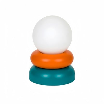 Macaron Opal Glass Table Lamp - Donut Artisan Lamp for Bedside HL1066