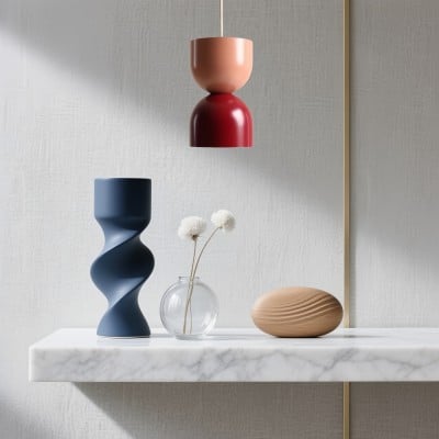 Colorful Macri Metal Pendant Light - Bowl Shade Lamp for Hallway HL1070 Colorful Macri Metal Pendant Light - Bowl Shade Lamp for Hallway HL1070