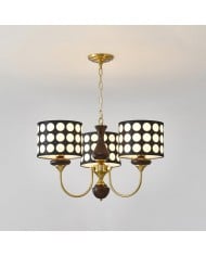 Modern lyxig flerskiktad snäckskalkrona HL1115