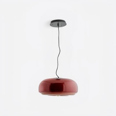 Macaron pendellampa i färgat glas - flerskiktad skåldesign HL1098 Macaron pendellampa i färgat glas - flerskiktad skåldesign HL1098