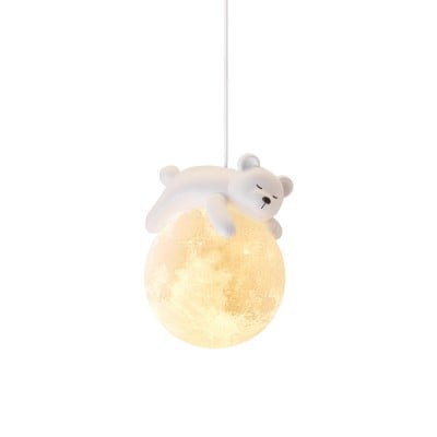 Cream Style Animal Pendant Lamp HL1189