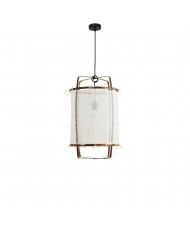 Lampa wisząca ze szkła konopnego Nordic HL1209